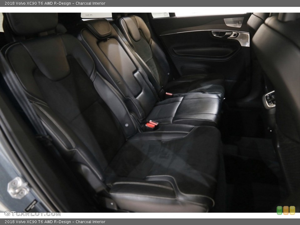 Charcoal Interior Rear Seat for the 2018 Volvo XC90 T6 AWD R-Design #145504663