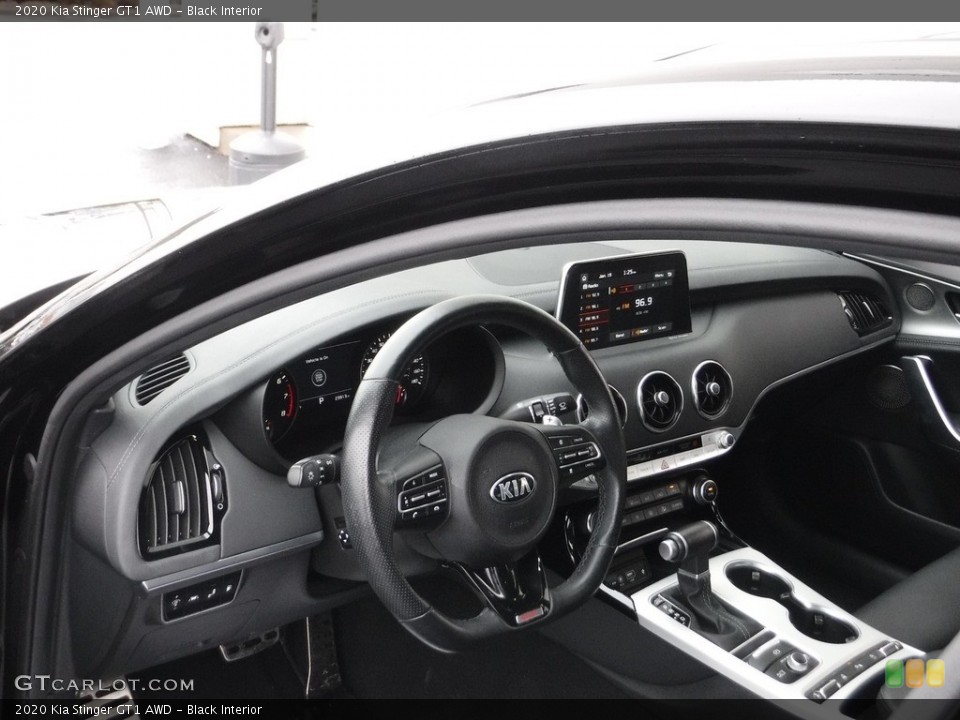 Black Interior Dashboard for the 2020 Kia Stinger GT1 AWD #145504891