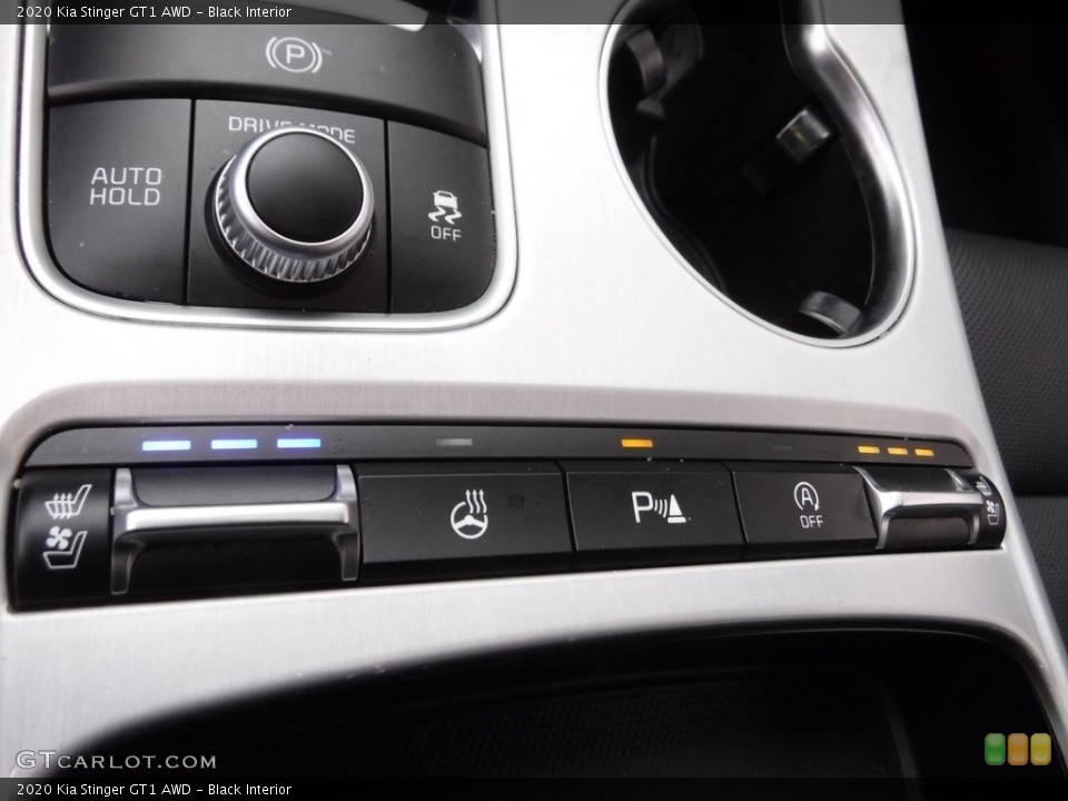 Black Interior Controls for the 2020 Kia Stinger GT1 AWD #145504993