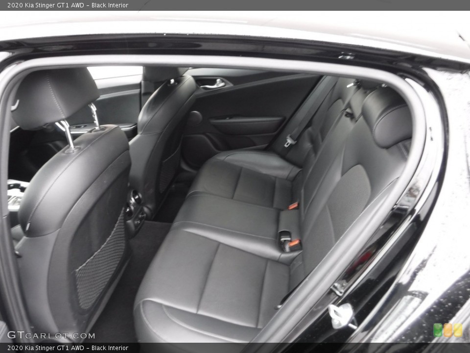 Black Interior Rear Seat for the 2020 Kia Stinger GT1 AWD #145504999