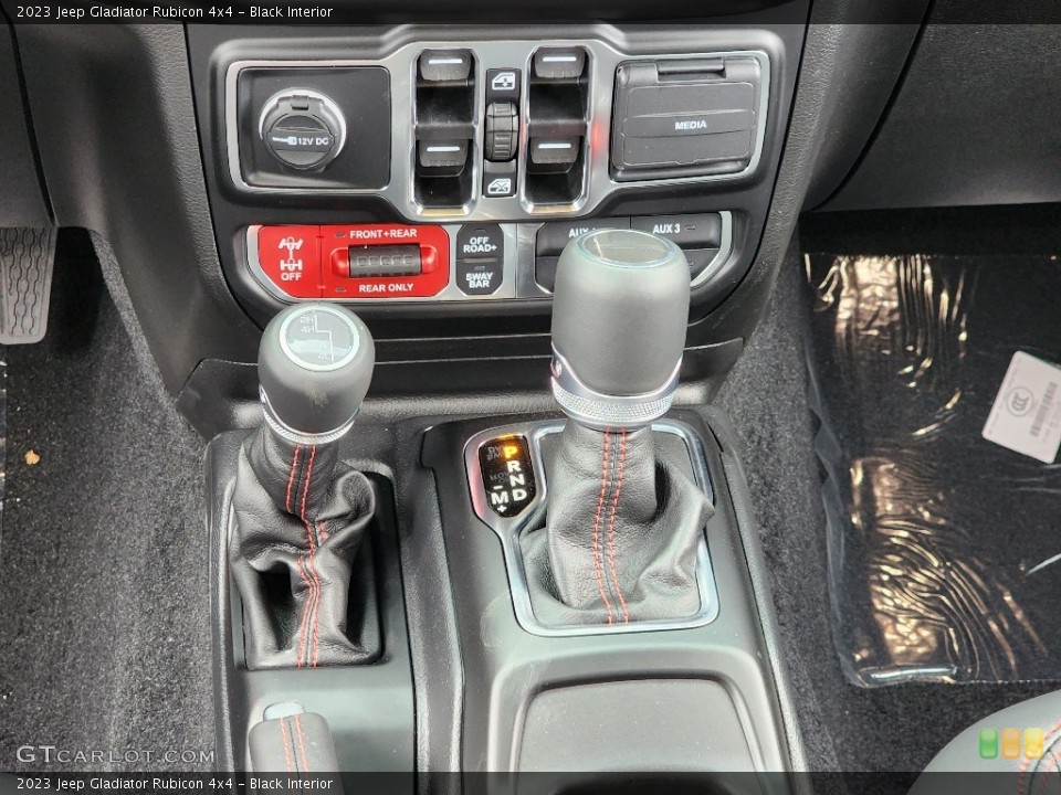 Black Interior Transmission for the 2023 Jeep Gladiator Rubicon 4x4 #145505805