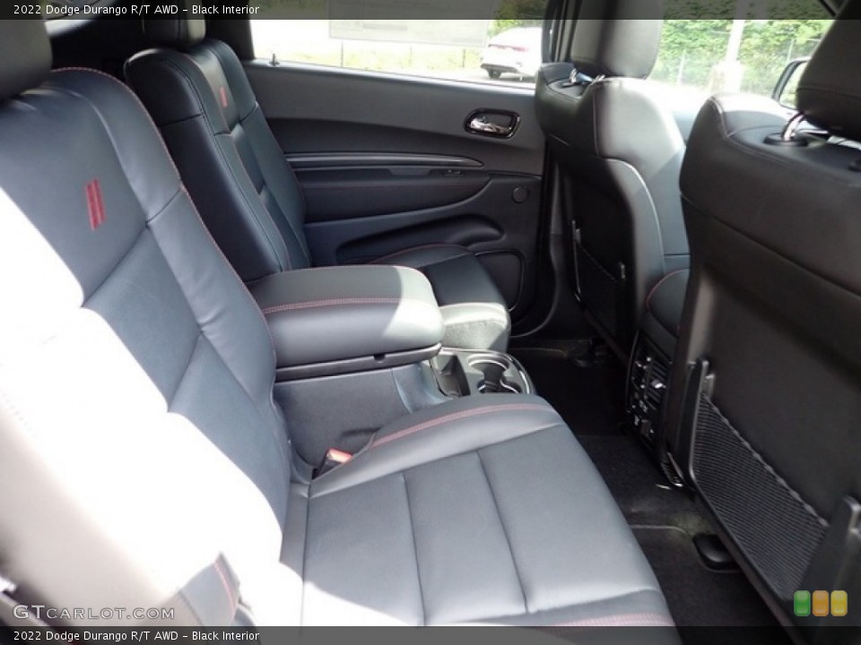 Black Interior Rear Seat for the 2022 Dodge Durango R/T AWD #145506225