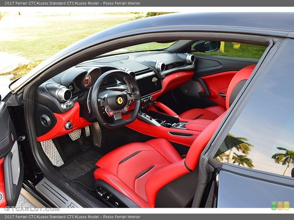 Rosso Ferrari Interior Photo for the 2017 Ferrari GTC4Lusso  #145506240