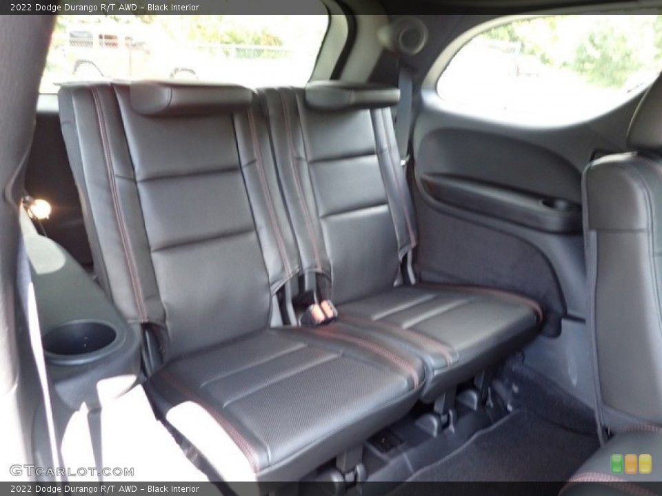 Black Interior Rear Seat for the 2022 Dodge Durango R/T AWD #145506249