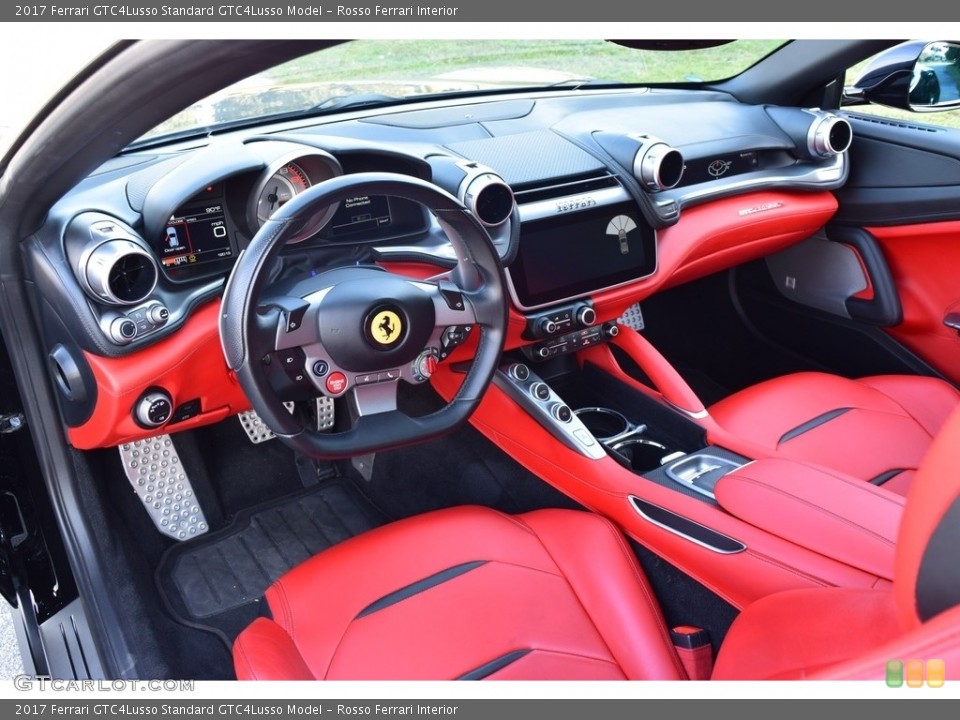 Rosso Ferrari Interior Front Seat for the 2017 Ferrari GTC4Lusso  #145506264