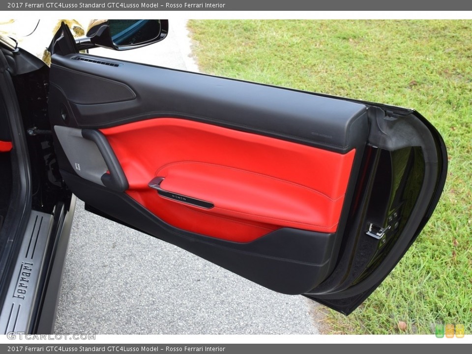 Rosso Ferrari Interior Door Panel for the 2017 Ferrari GTC4Lusso  #145506351