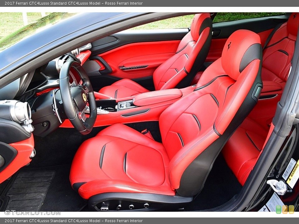 Rosso Ferrari 2017 Ferrari GTC4Lusso Interiors