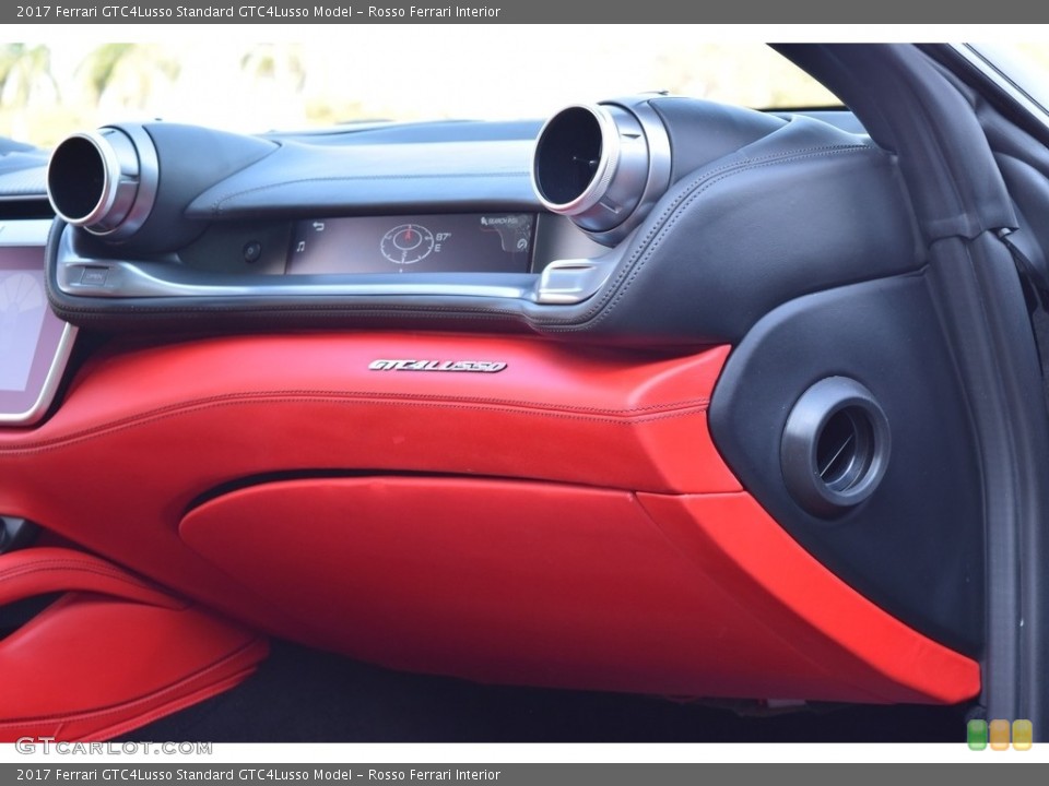 Rosso Ferrari Interior Dashboard for the 2017 Ferrari GTC4Lusso  #145506522