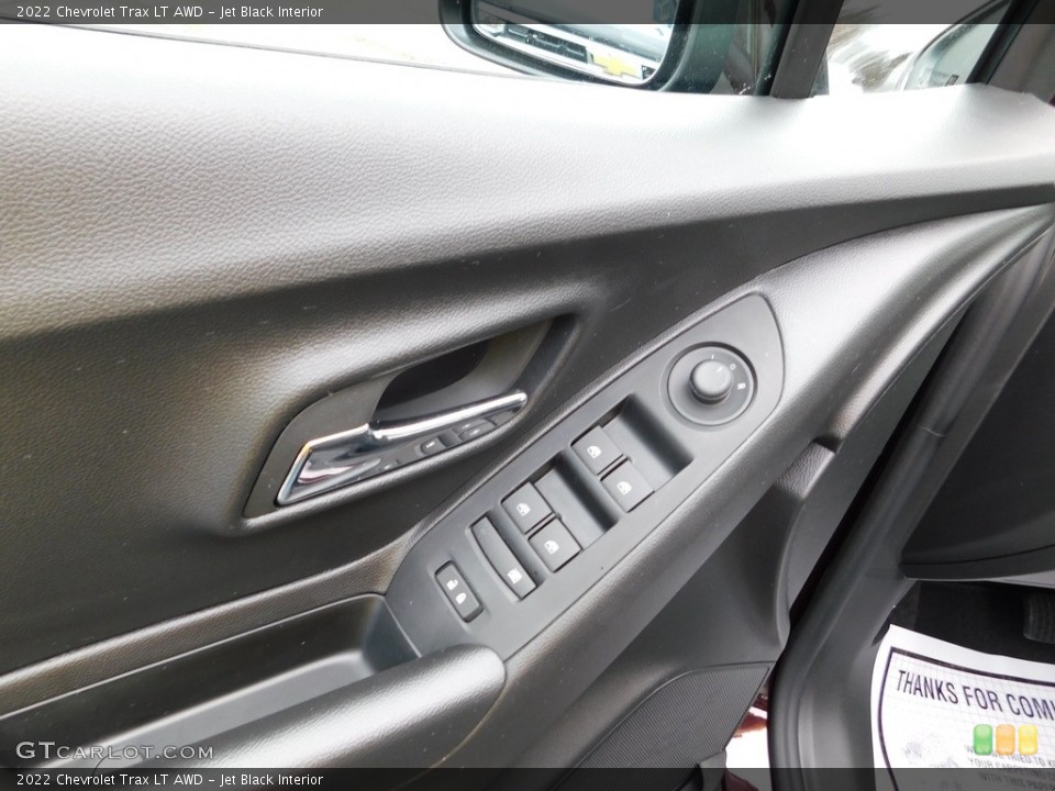 Jet Black Interior Door Panel for the 2022 Chevrolet Trax LT AWD #145506819