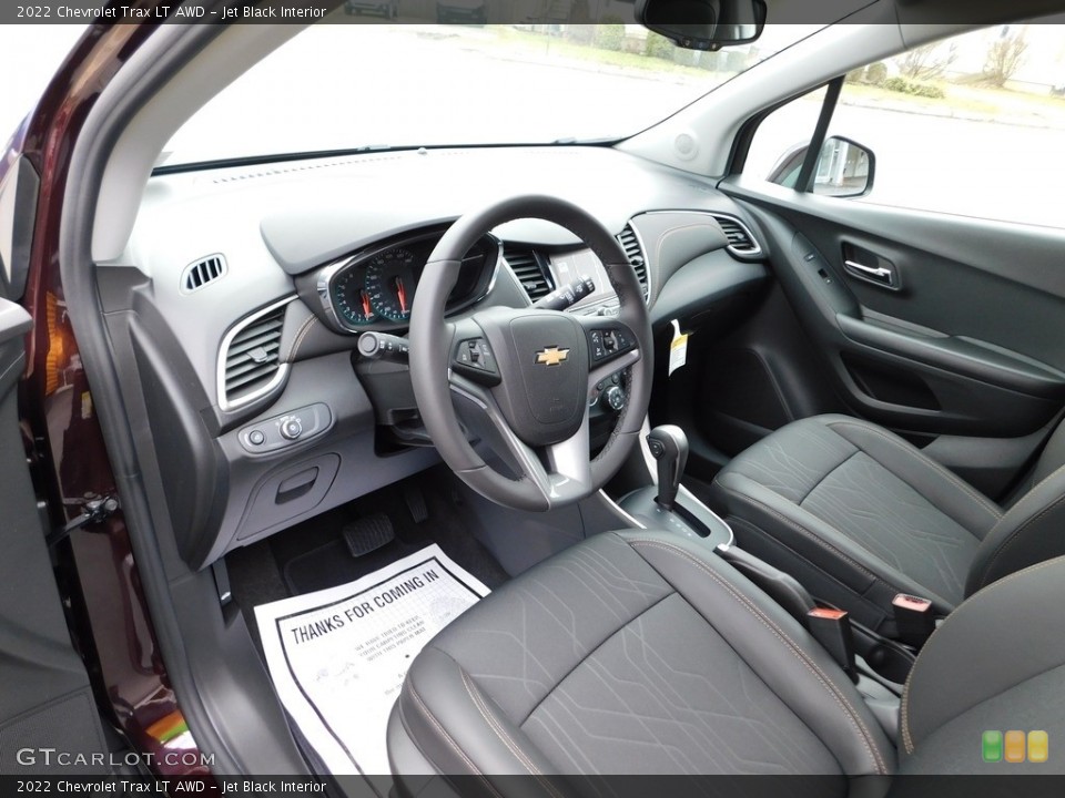 Jet Black Interior Photo for the 2022 Chevrolet Trax LT AWD #145506870