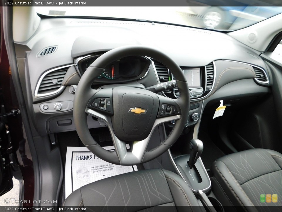 Jet Black 2022 Chevrolet Trax Interiors
