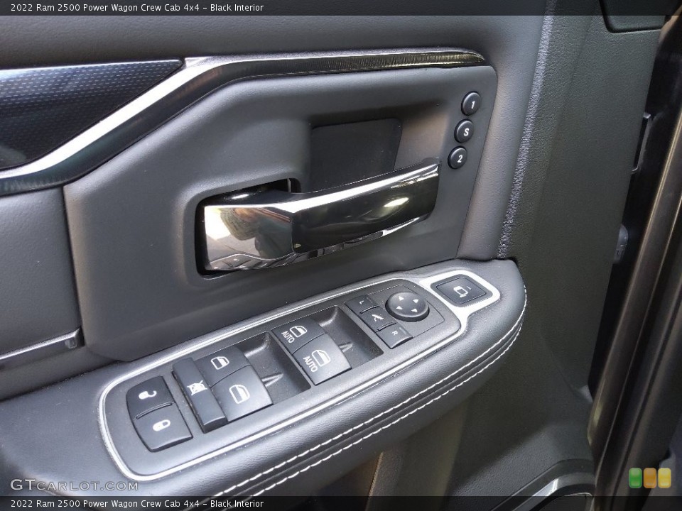 Black Interior Door Panel for the 2022 Ram 2500 Power Wagon Crew Cab 4x4 #145506987