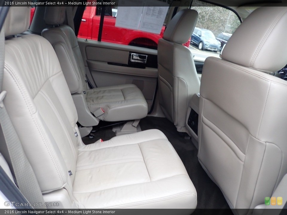 Medium Light Stone Interior Rear Seat for the 2016 Lincoln Navigator Select 4x4 #145507128