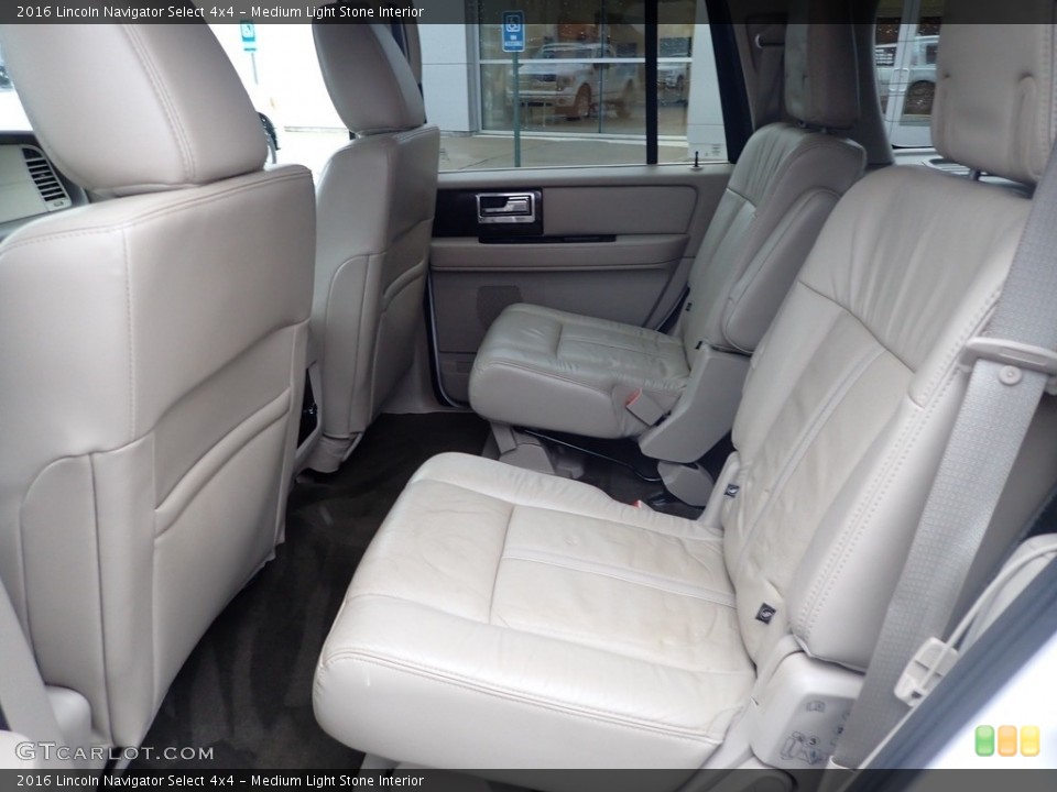 Medium Light Stone Interior Rear Seat for the 2016 Lincoln Navigator Select 4x4 #145507146
