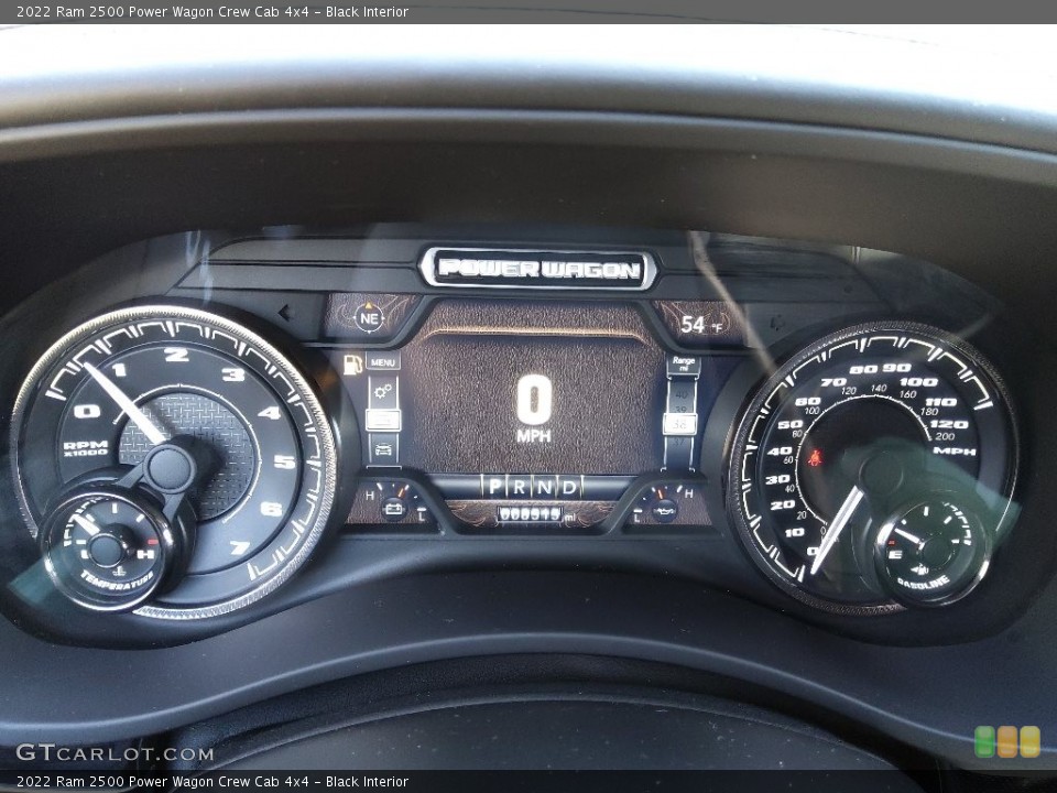 Black Interior Gauges for the 2022 Ram 2500 Power Wagon Crew Cab 4x4 #145507278