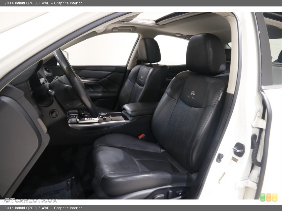 Graphite Interior Front Seat for the 2014 Infiniti Q70 3.7 AWD #145507560