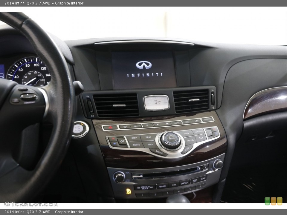 Graphite Interior Controls for the 2014 Infiniti Q70 3.7 AWD #145507641