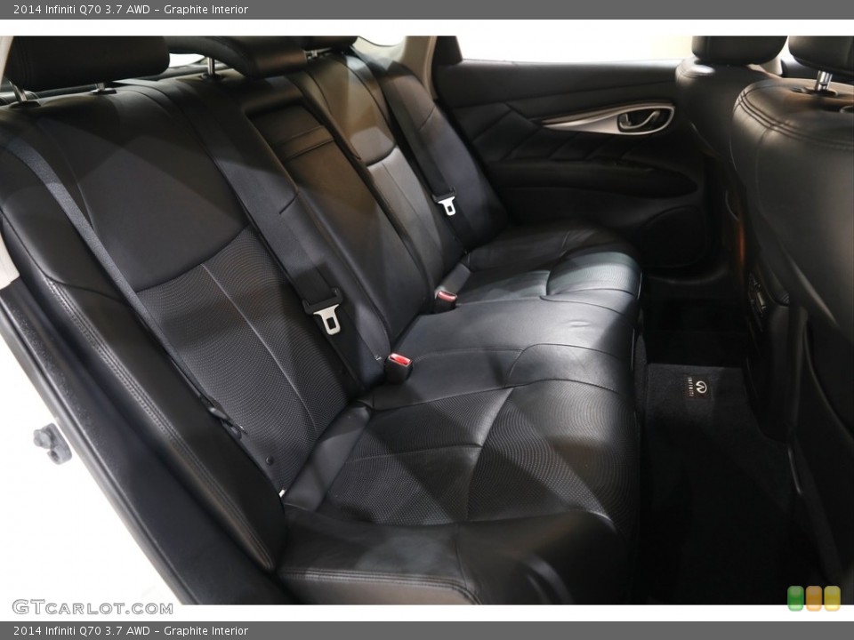 Graphite Interior Rear Seat for the 2014 Infiniti Q70 3.7 AWD #145507833