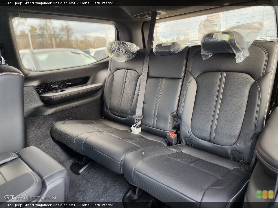 Global Black Interior Rear Seat for the 2023 Jeep Grand Wagoneer Obsidian 4x4 #145507980