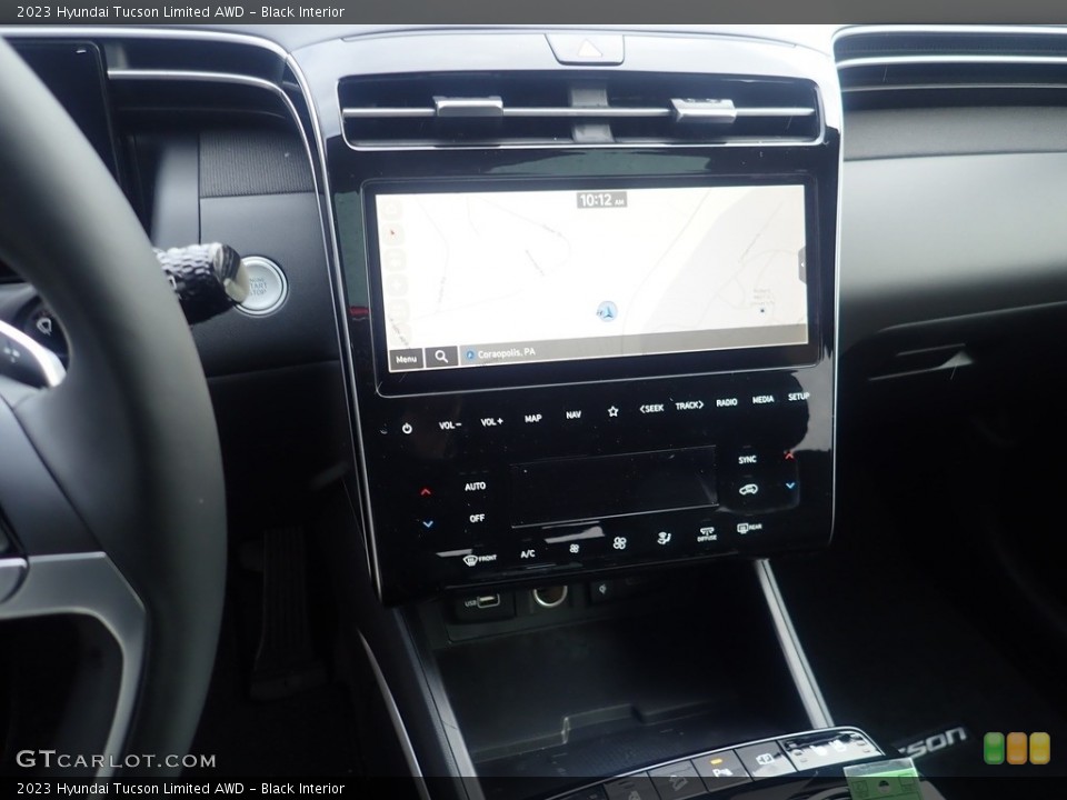 Black Interior Controls for the 2023 Hyundai Tucson Limited AWD #145508098