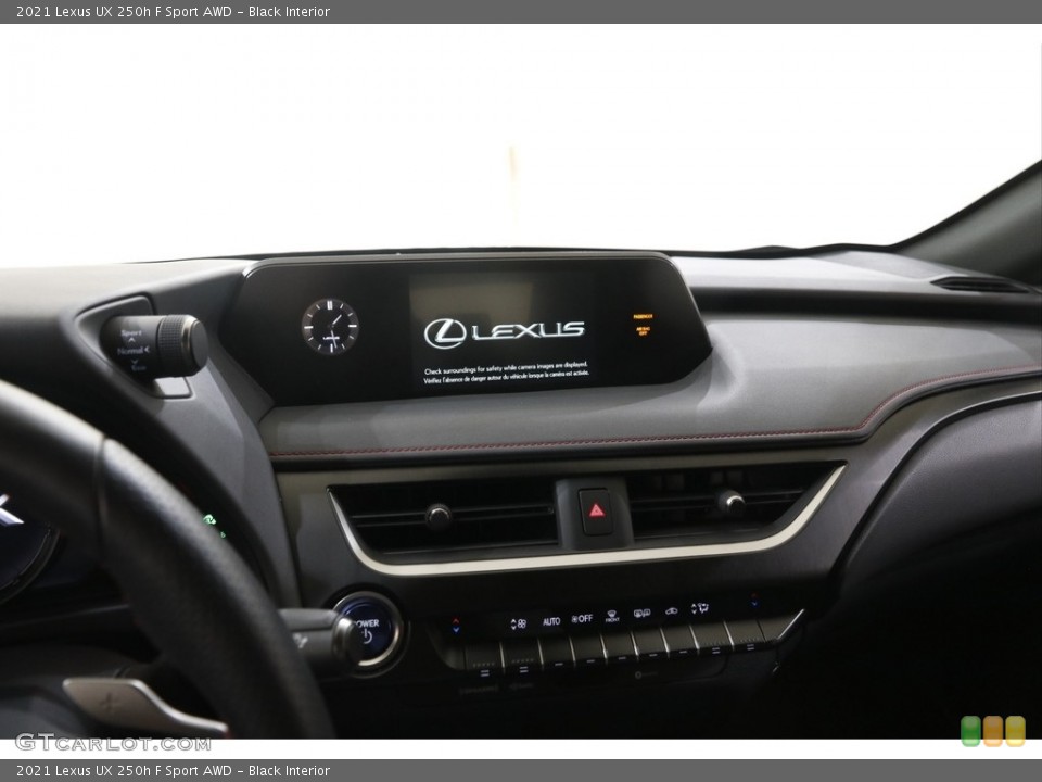 Black Interior Controls for the 2021 Lexus UX 250h F Sport AWD #145508148