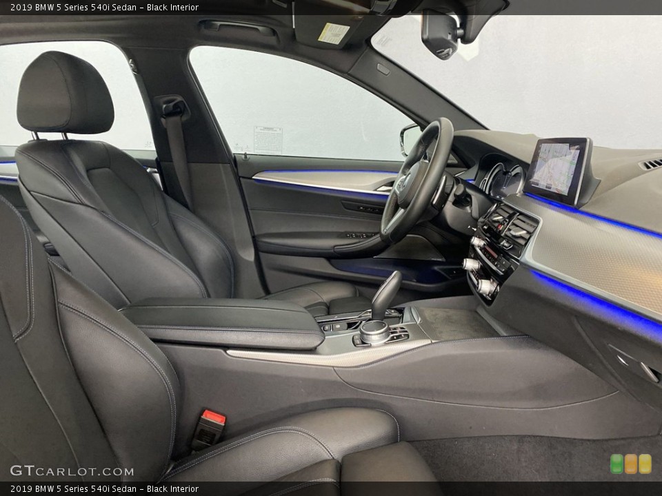 Black 2019 BMW 5 Series Interiors