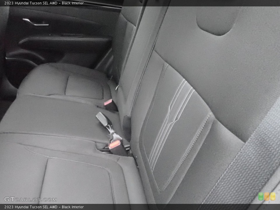 Black Interior Rear Seat for the 2023 Hyundai Tucson SEL AWD #145508430