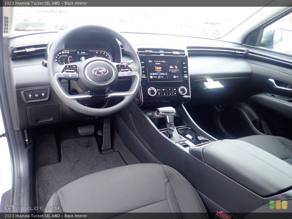 Black Interior Photo for the 2023 Hyundai Tucson SEL AWD #145508454