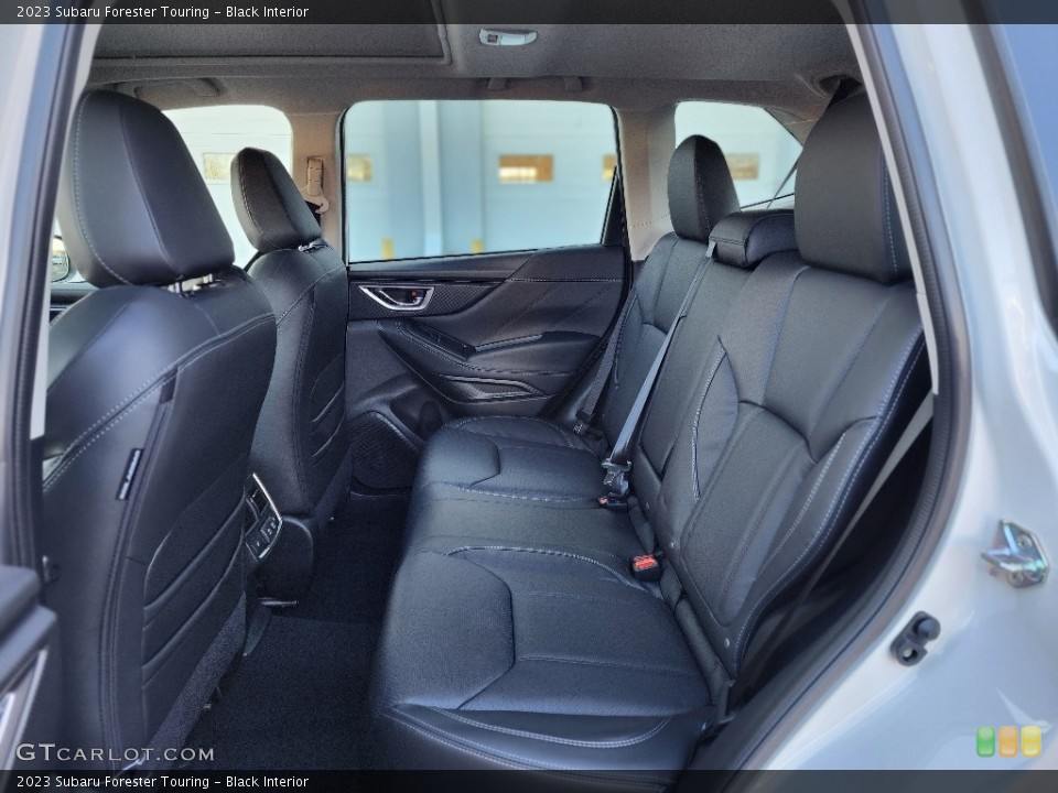 Black Interior Rear Seat for the 2023 Subaru Forester Touring #145508583
