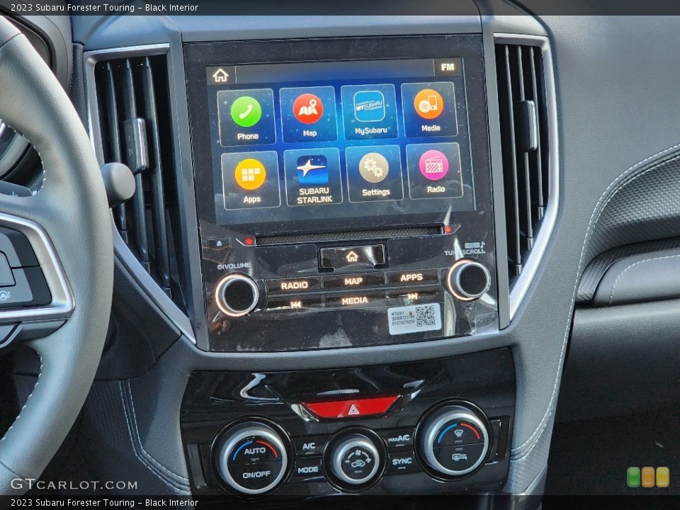 Black Interior Controls for the 2023 Subaru Forester Touring #145508766
