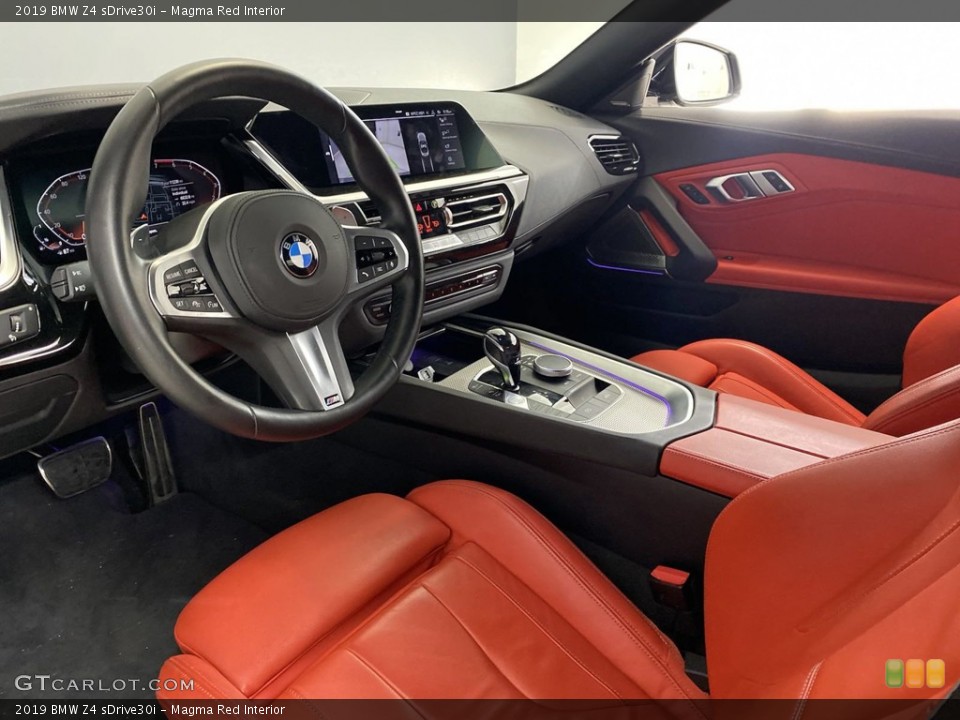 Magma Red Interior Photo for the 2019 BMW Z4 sDrive30i #145508772
