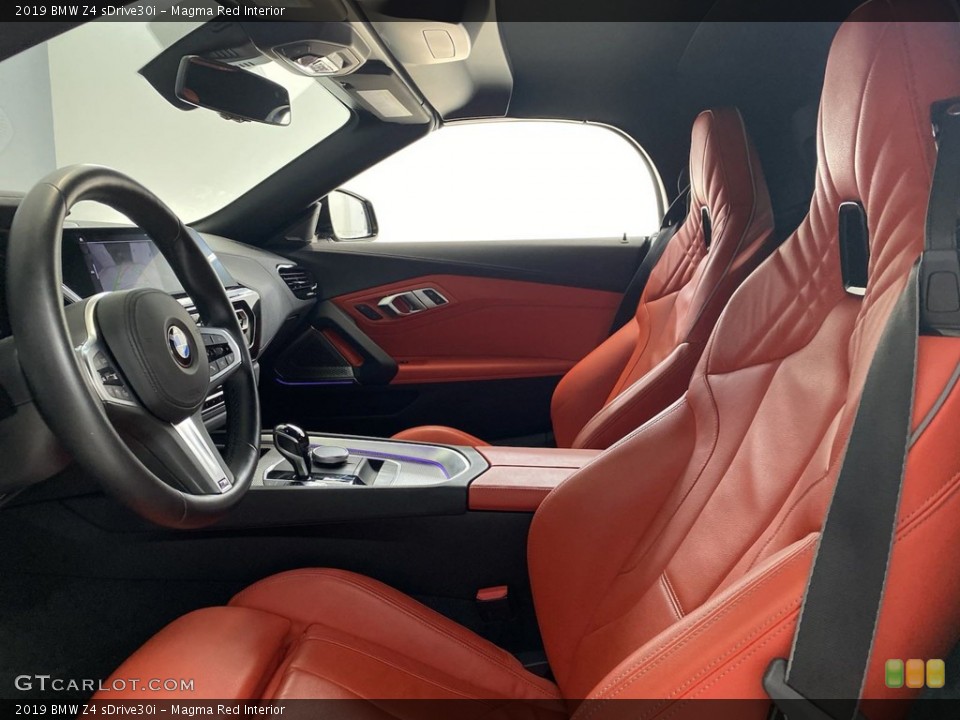 Magma Red Interior Front Seat for the 2019 BMW Z4 sDrive30i #145508796
