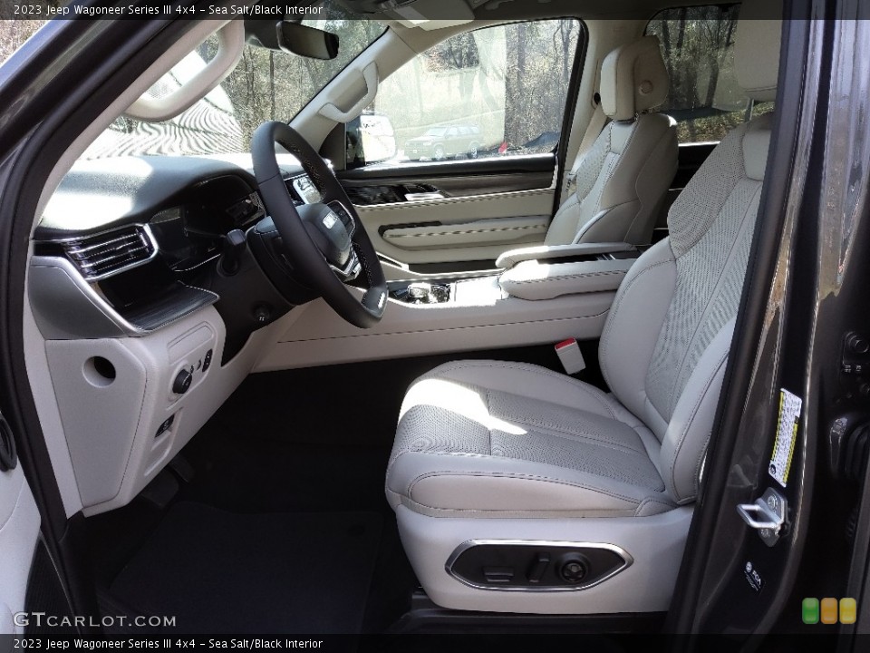 Sea Salt/Black Interior Photo for the 2023 Jeep Wagoneer Series III 4x4 #145508859
