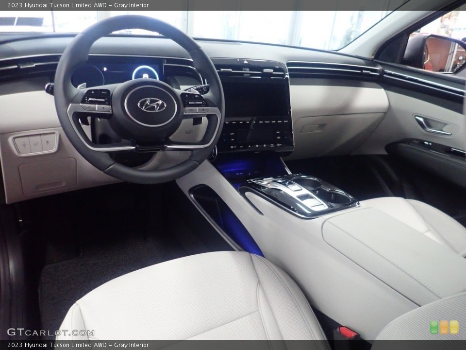 Gray Interior Photo for the 2023 Hyundai Tucson Limited AWD #145508877