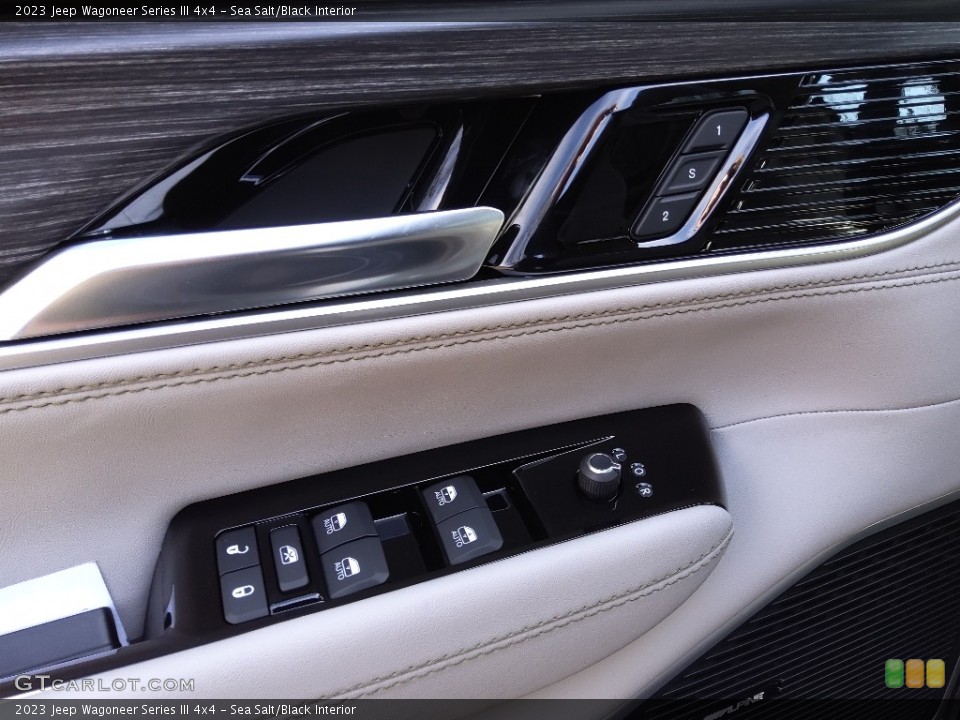 Sea Salt/Black Interior Door Panel for the 2023 Jeep Wagoneer Series III 4x4 #145508883
