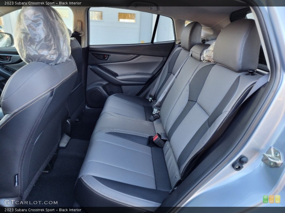 Black Interior Rear Seat for the 2023 Subaru Crosstrek Sport #145508946