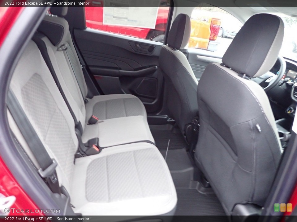 Sandstone Interior Rear Seat for the 2022 Ford Escape SE 4WD #145508982