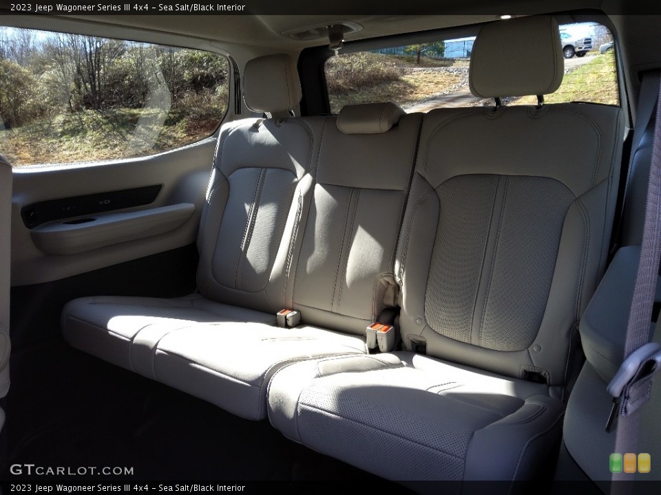 Sea Salt/Black Interior Rear Seat for the 2023 Jeep Wagoneer Series III 4x4 #145508988