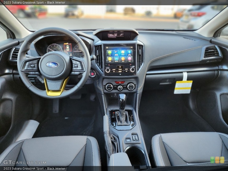 Black Interior Front Seat for the 2023 Subaru Crosstrek Sport #145508994