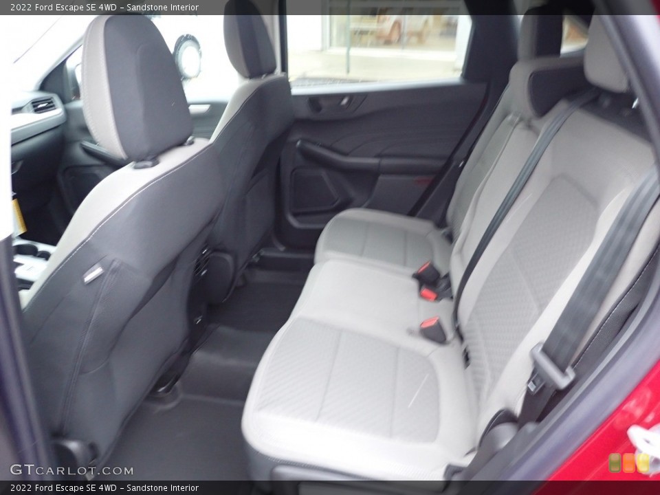 Sandstone Interior Rear Seat for the 2022 Ford Escape SE 4WD #145509003
