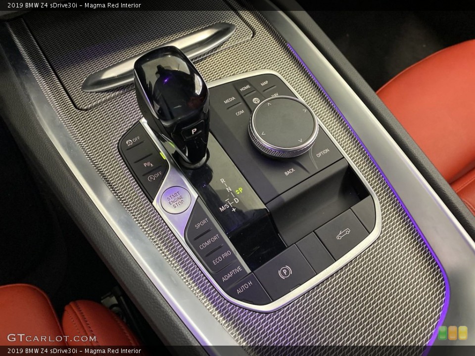Magma Red Interior Transmission for the 2019 BMW Z4 sDrive30i #145509057