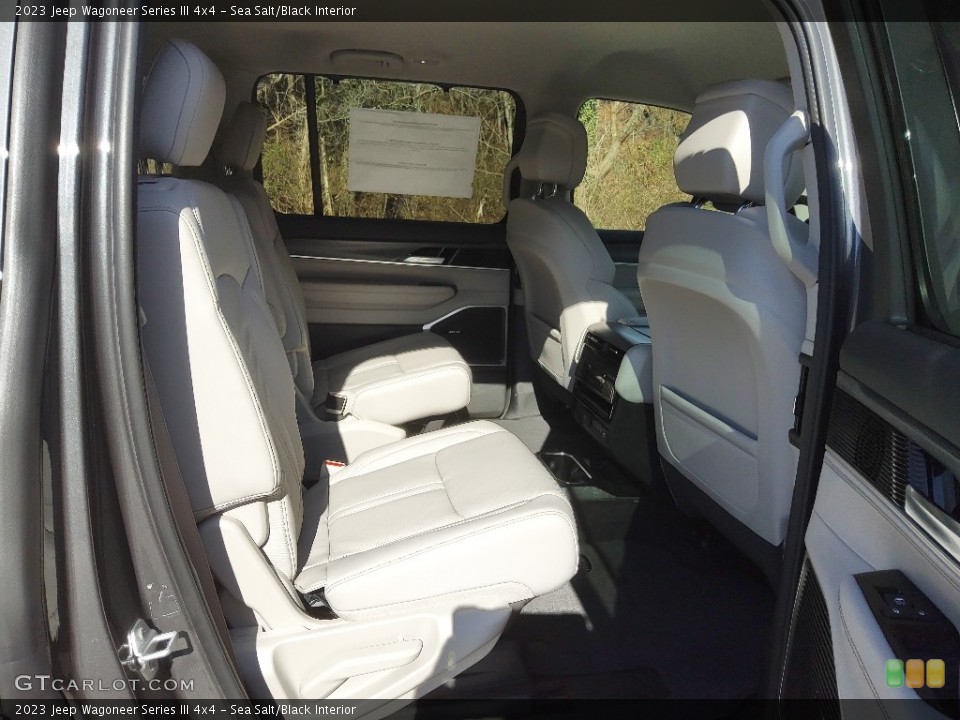 Sea Salt/Black Interior Rear Seat for the 2023 Jeep Wagoneer Series III 4x4 #145509102