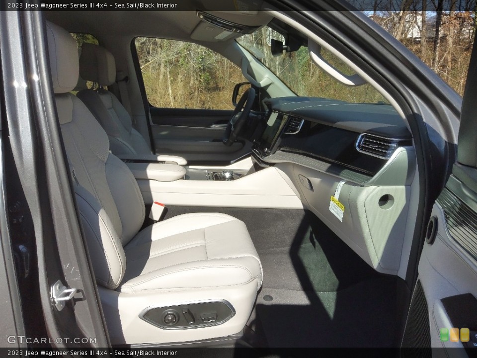 Sea Salt/Black Interior Front Seat for the 2023 Jeep Wagoneer Series III 4x4 #145509129