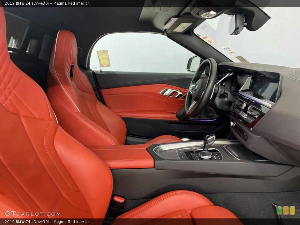Magma Red 2019 BMW Z4 Interiors