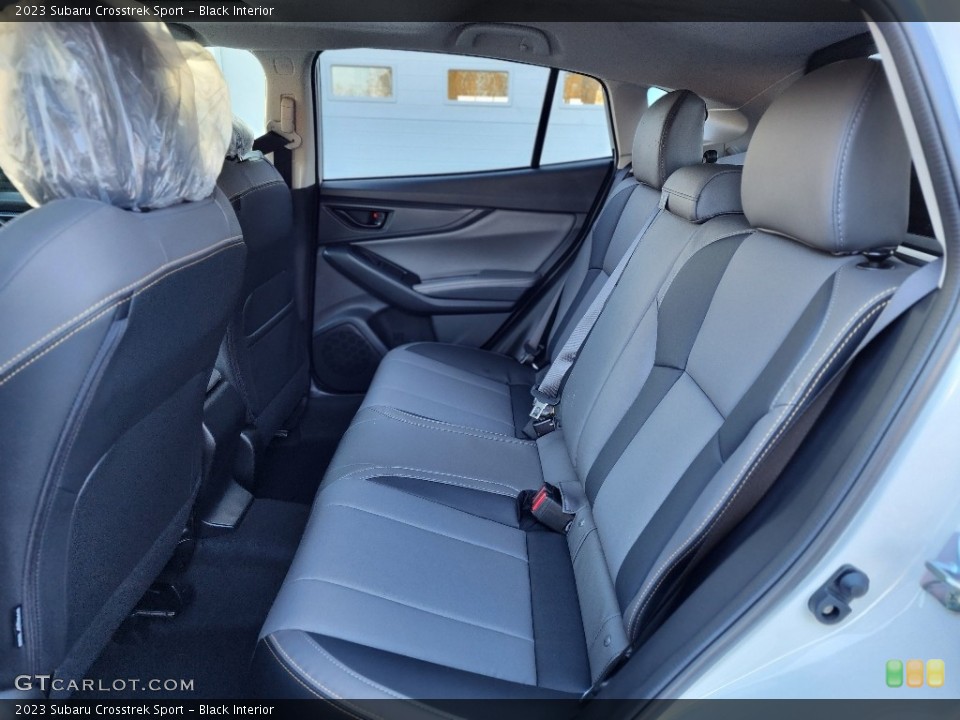 Black Interior Rear Seat for the 2023 Subaru Crosstrek Sport #145509627