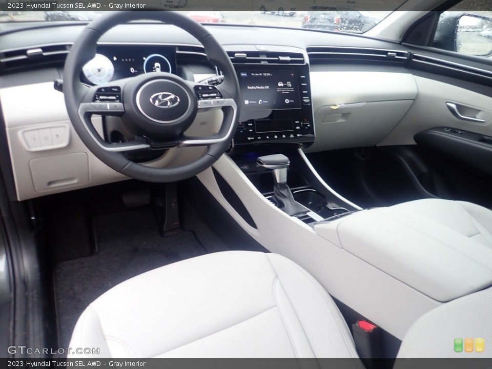 Gray Interior Photo for the 2023 Hyundai Tucson SEL AWD #145509756