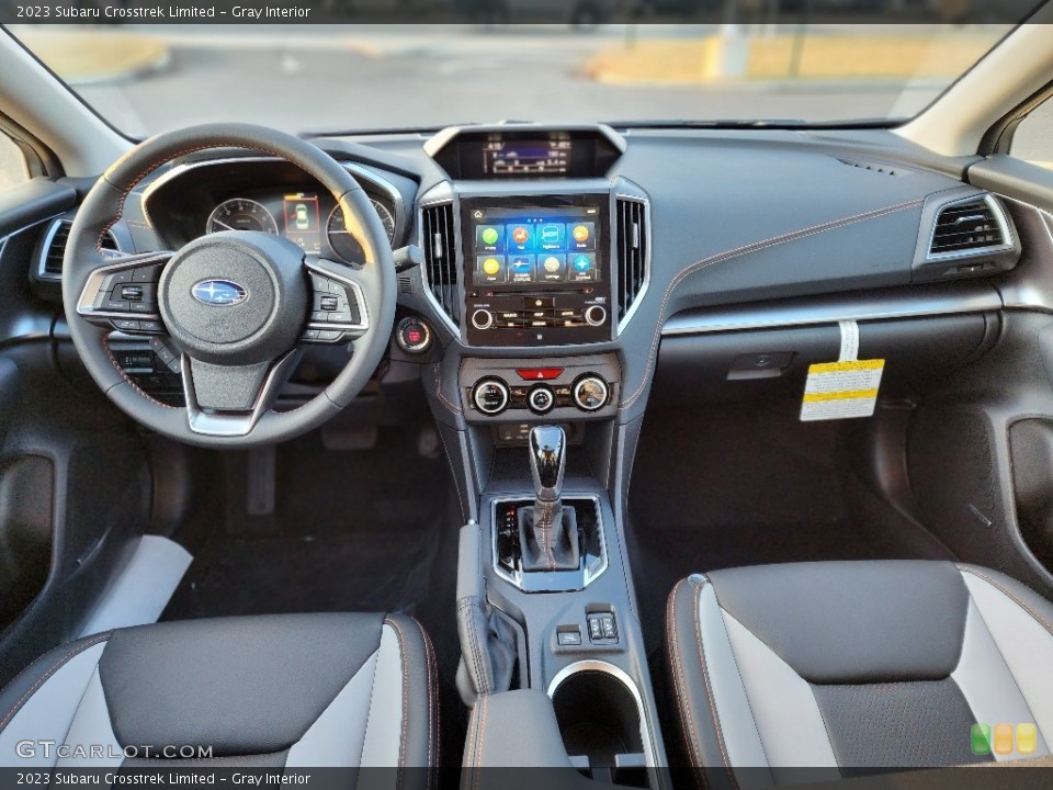 Gray Interior Dashboard for the 2023 Subaru Crosstrek Limited #145510026