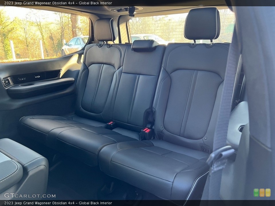 Global Black Interior Rear Seat for the 2023 Jeep Grand Wagoneer Obsidian 4x4 #145510179