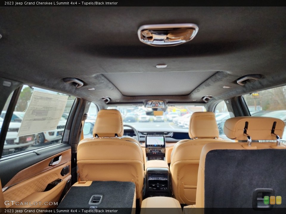 Tupelo/Black Interior Rear Seat for the 2023 Jeep Grand Cherokee L Summit 4x4 #145510491