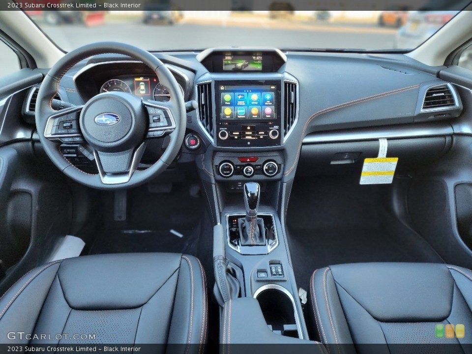Black Interior Dashboard for the 2023 Subaru Crosstrek Limited #145510761